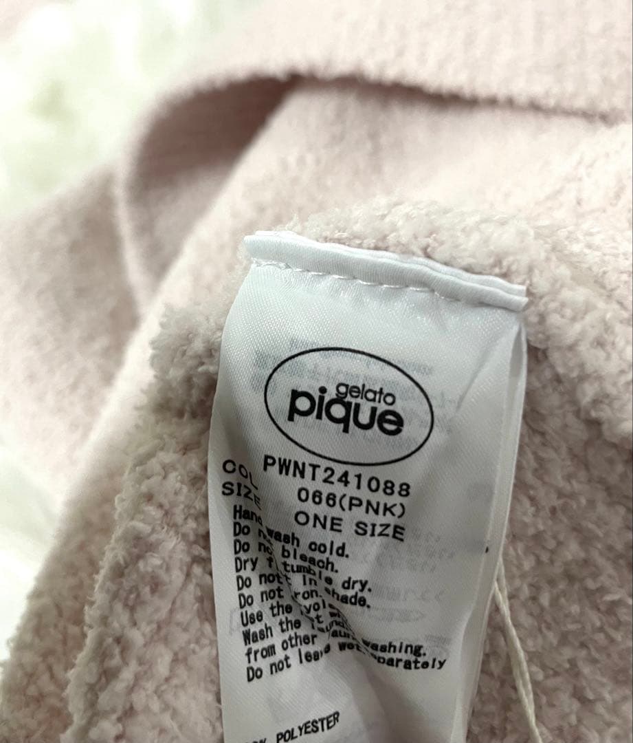 新品 ジェラートピケ チェリージャガードプルオーバー リブフレアショートパンツ