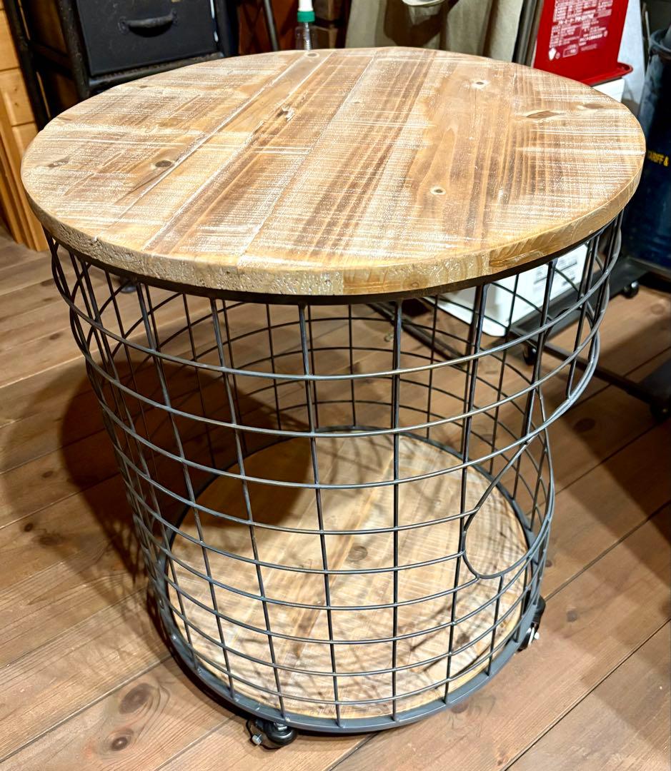 未使用★ガルト★丸テーブル カフェテーブル ジャーナルスタンダードファニチャー