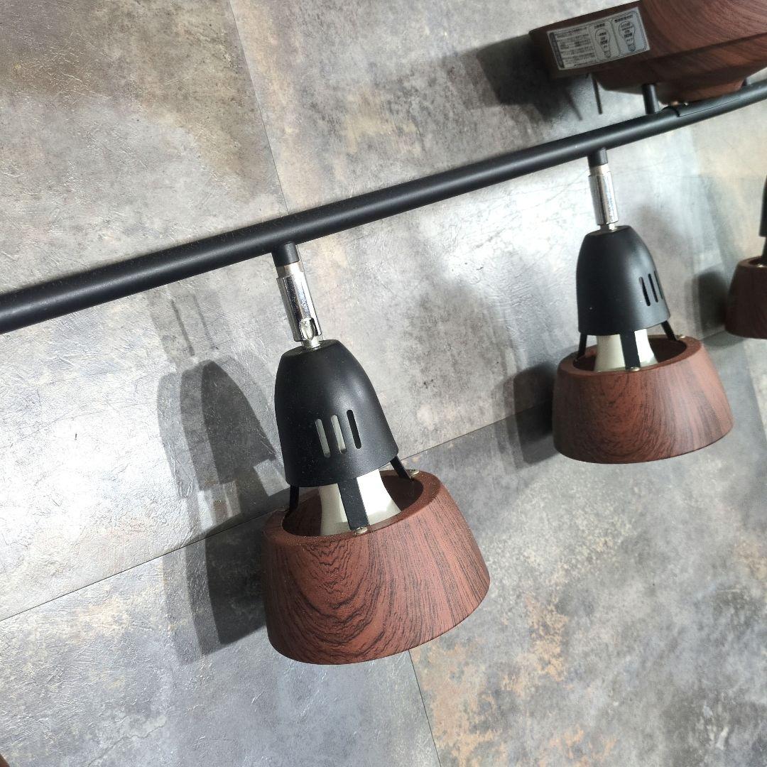 定価6.8万】 アートワークスタジオ 6灯シーリングスポット 木目 8~12畳