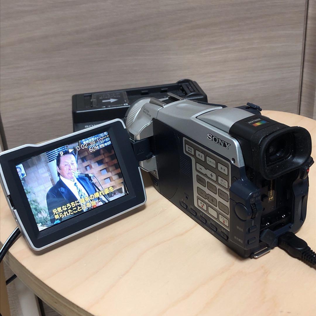 SONY DCR-TRV27 mini DVビデオカメラ 録画再生動作品