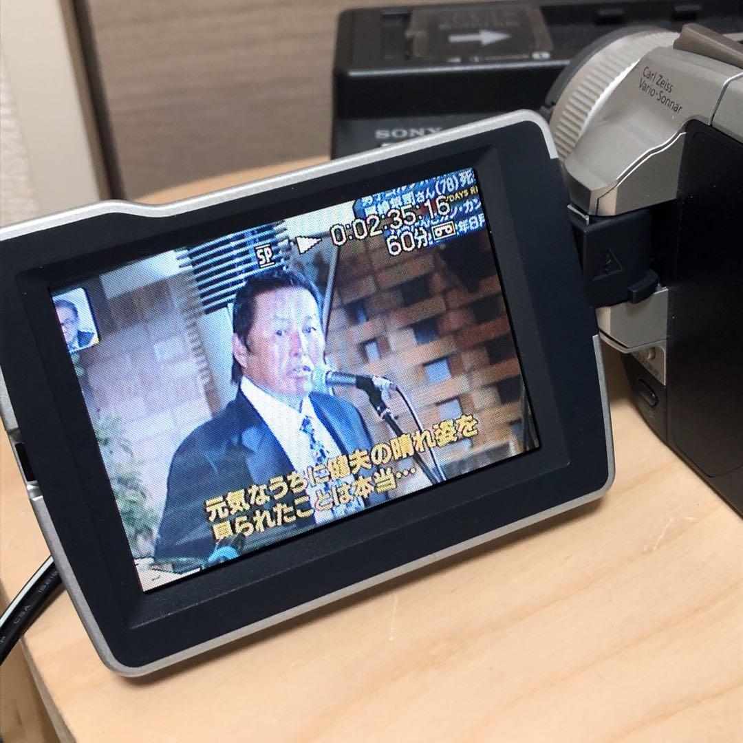 SONY DCR-TRV27 mini DVビデオカメラ 録画再生動作品