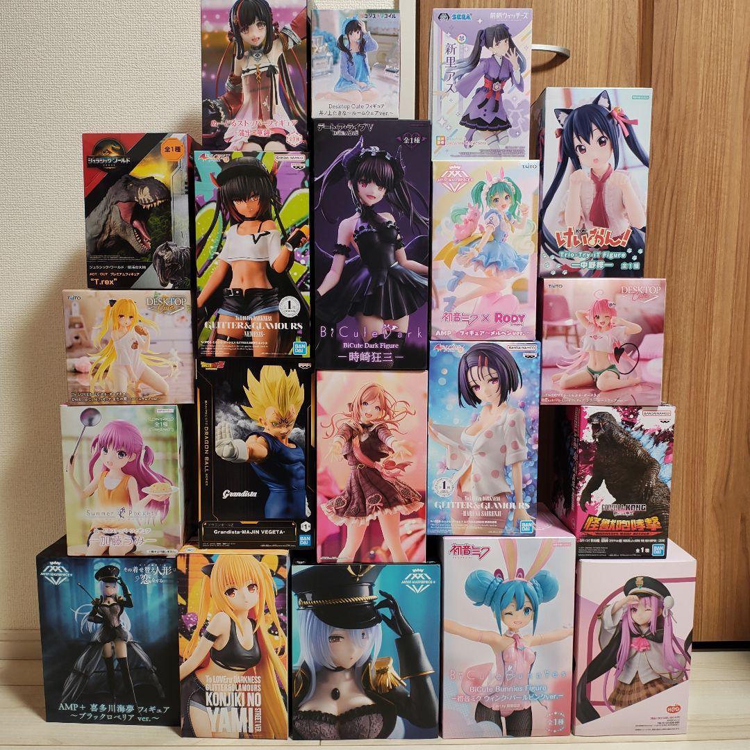 ドラゴンボール ToLOVEる 初音ミク 美少女など フィギュア20個まとめ