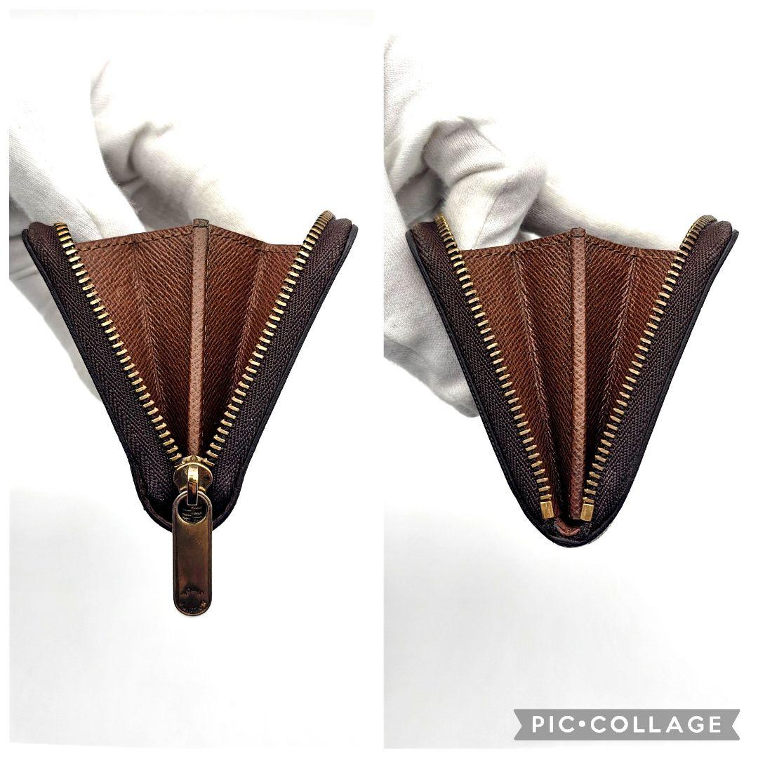 ルイヴィトン　ジッピーパース　財布　モノグラム　小銭入れ　F385