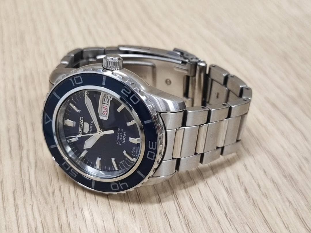 SEIKO 7S36-04N0 自動巻き時計 箱・コマ・取説完備 稼働品