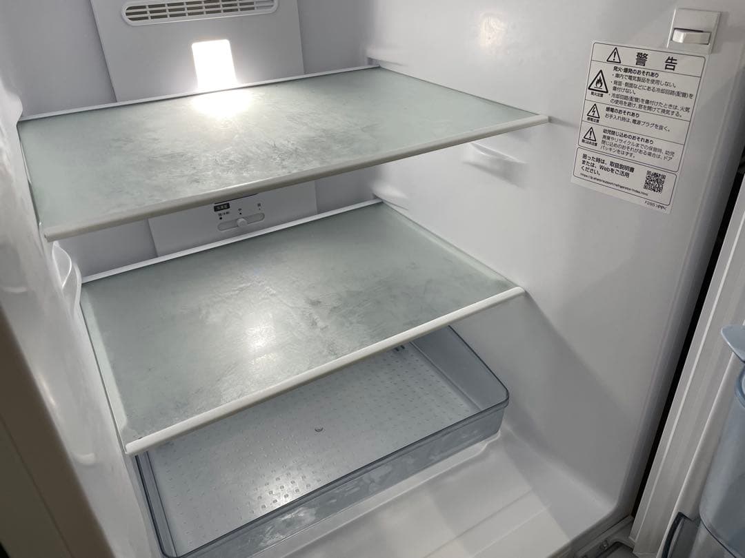 SHARP プラズマクラスター冷蔵庫　SJ-GD15J-W 152L