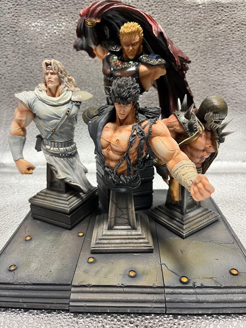 北斗の拳 胸像 ノンスケール半身像 北斗四兄弟セット 2ndカラー