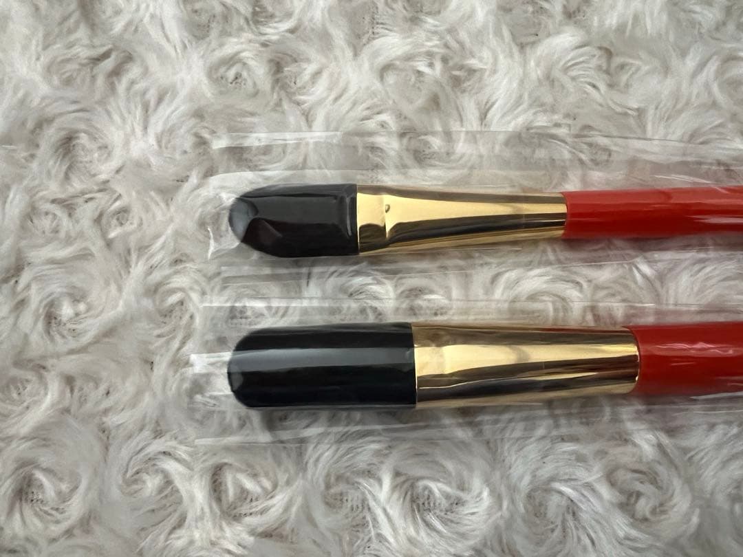 熊野筆　白鳳堂　Sシリーズ　化粧筆〈5本セット〉朱軸