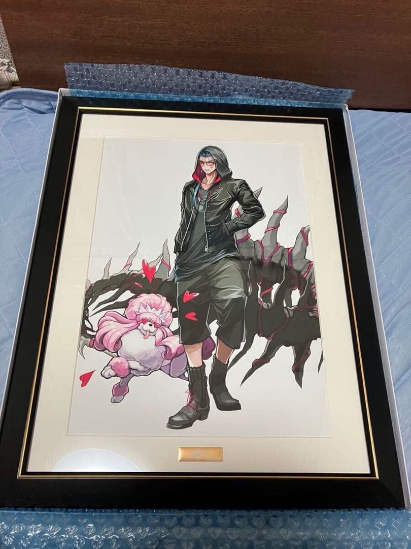 複製原画 Fate クー・フーリン キャラファイングラフ 月姫 空の境界 セル画