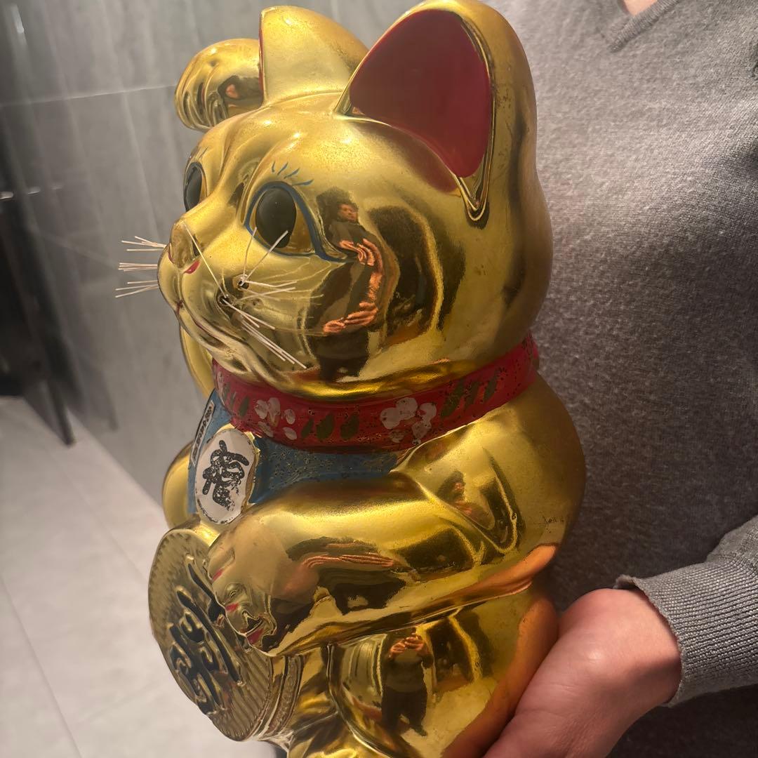 セブンスター様 ヴィンテージ手描きの瞳やまつ毛,前掛けが美しく黄金に