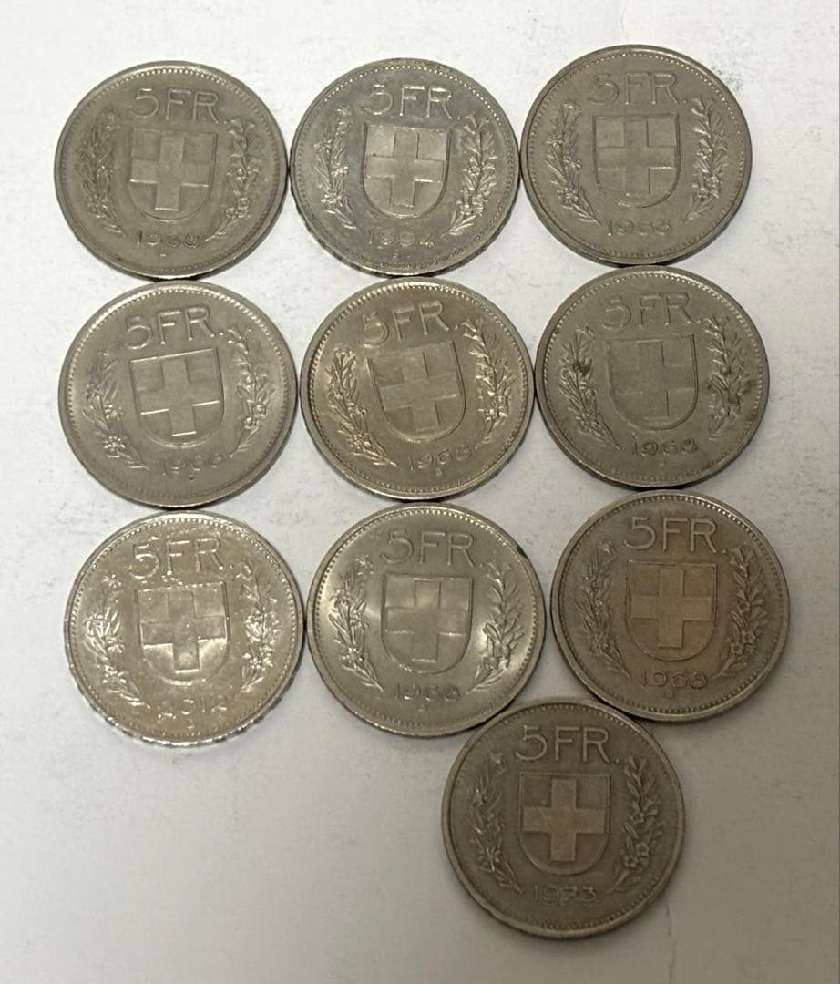 スイス　フラン　5フラン硬貨　10枚 不人気だから増産？スイスの5ラッペン硬貨 - SWI swissinfo.ch