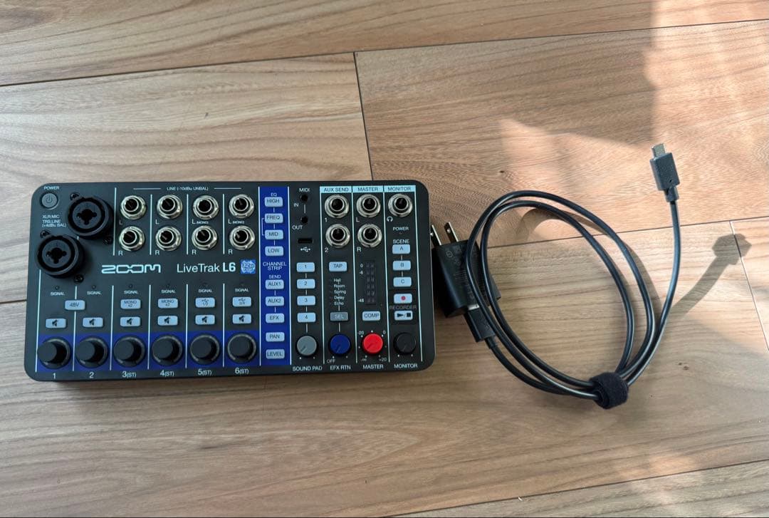 ZOOM LiveTrak L-6 デジタルミキサー