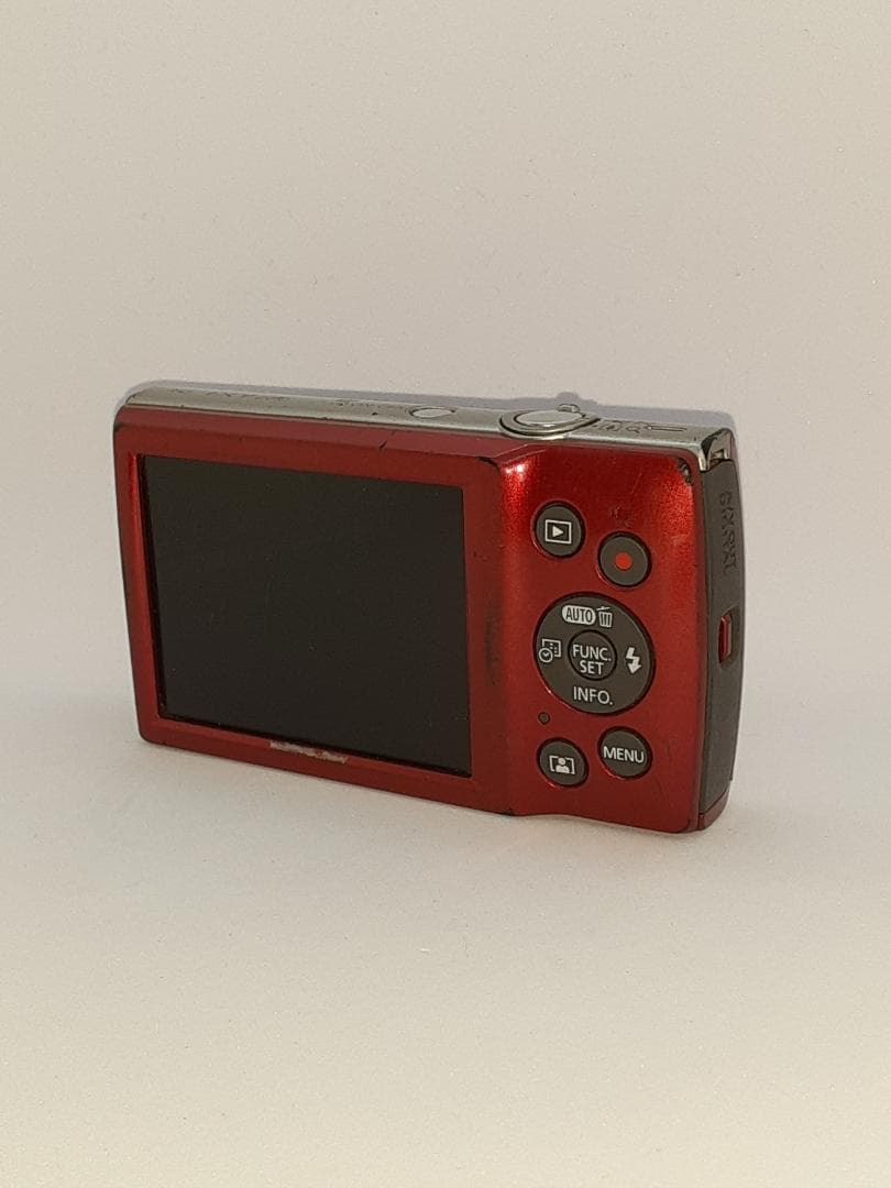 スマホ転送OK】キャノン Canon IXY 200 レッド デジタルカメラ