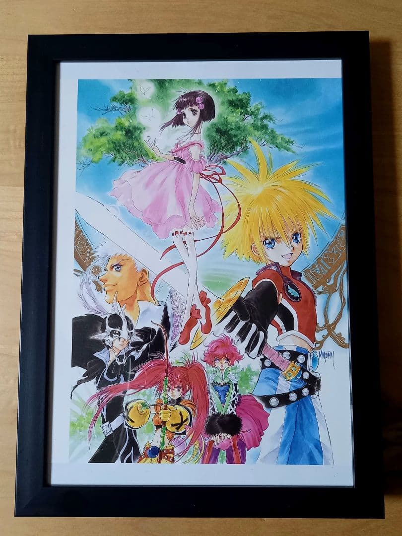 いのまたむつみ テイルズオブデスティニー2 イラスト A4フレーム付き