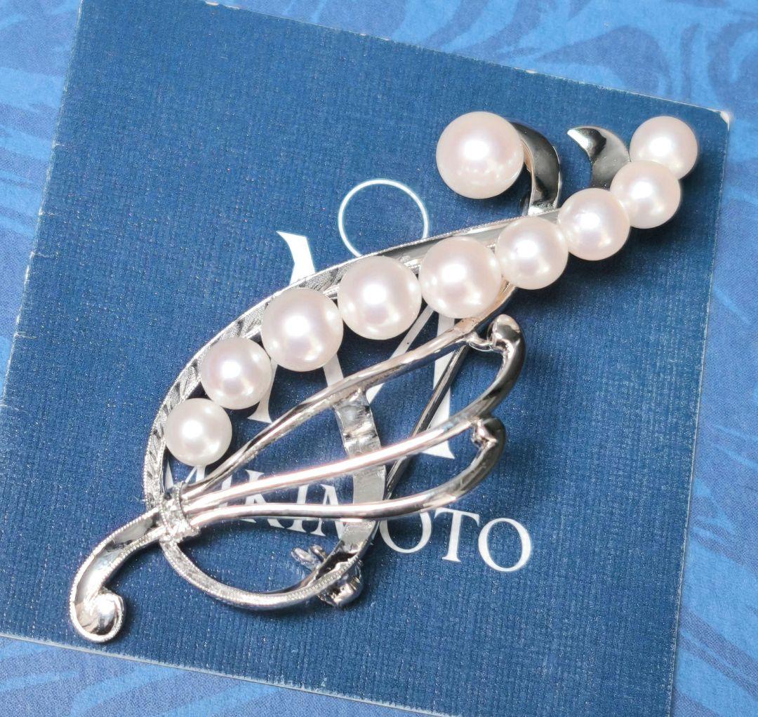 美品 最高級】ミキモト ブローチ パール フォーマル 皇室御用達 正規品