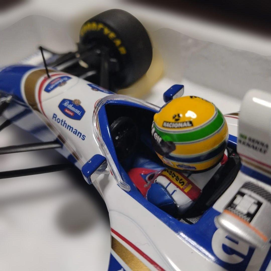 1/18 ウィリアムズ FW16 サンマリノGP アイルトン セナ ロスマンズ