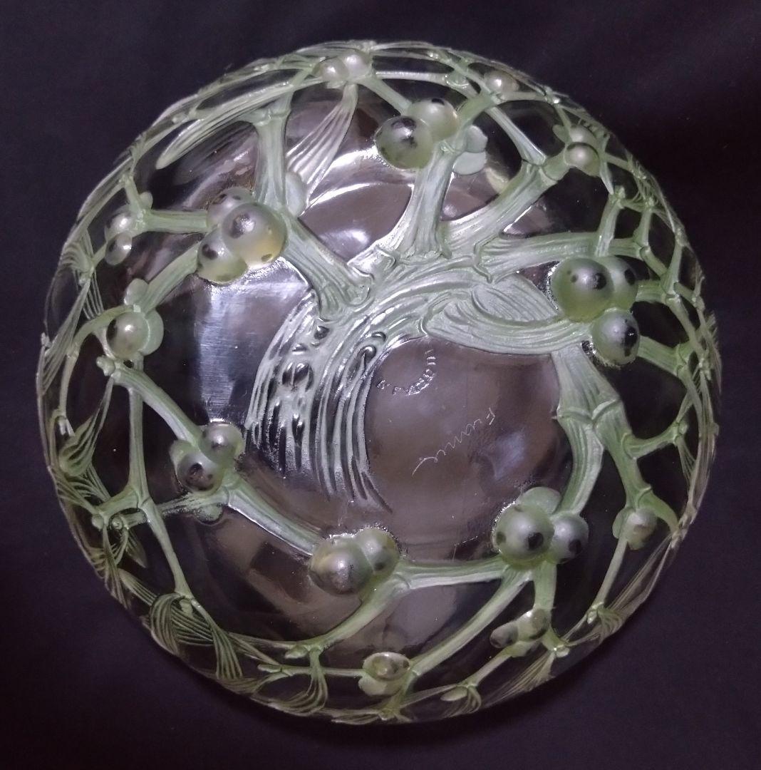 ルネ・ラリック R LALIQUE GUI No.1 ヤドリギ パチネ彩色