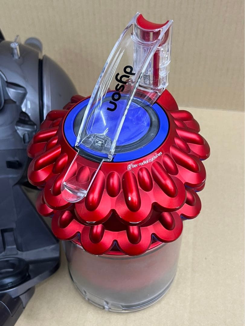 動作保証品中古ダイソンDyson CY24 掃除機フルセット赤