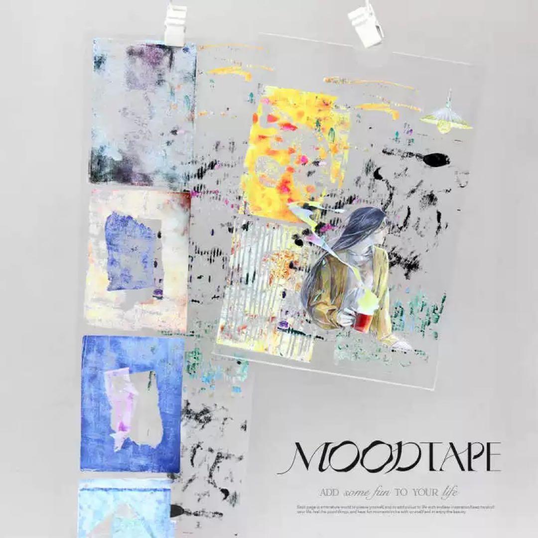 moodtape《虚影定格》海外マスキングテープ　マステ 【2348】