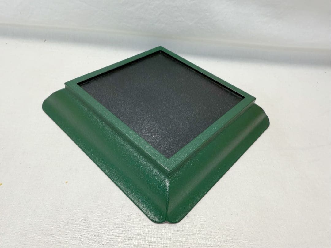 未使用 茶道具 塗師 宗明作 木製 朱叩塗 裏青漆 若狭盆 干菓子器 共箱