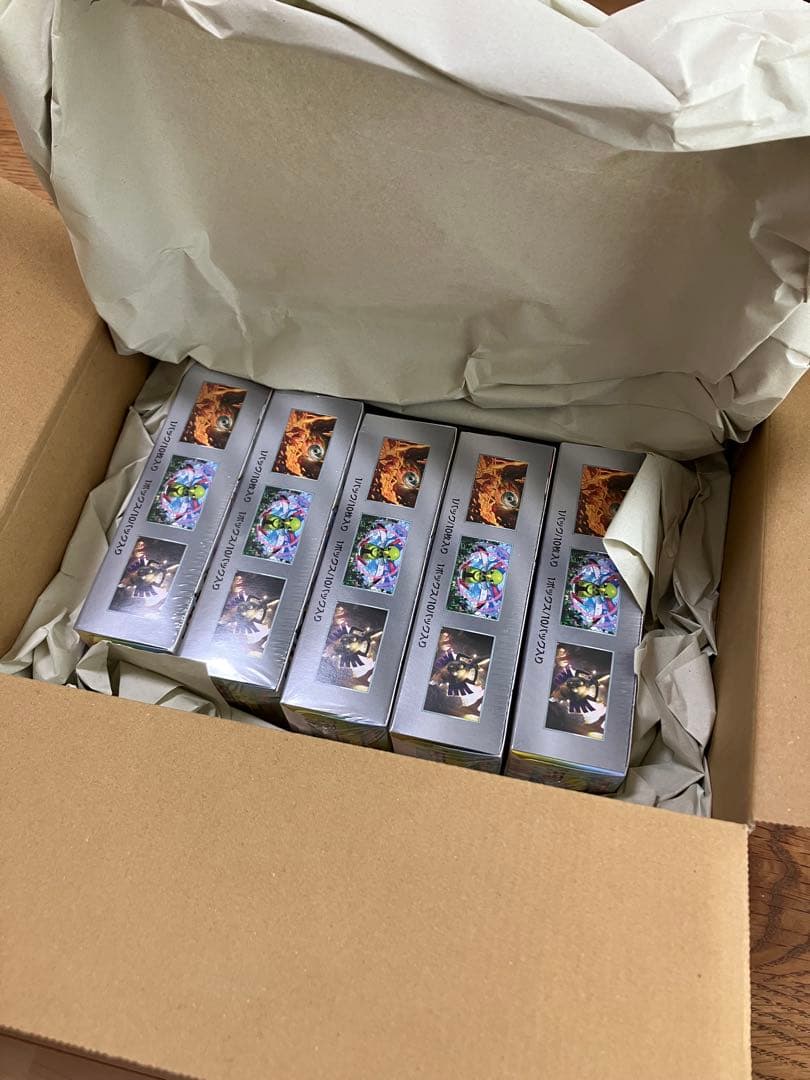 ポケモンカード　テラスタルフェスex　未開封シュリンク付き5BOX
