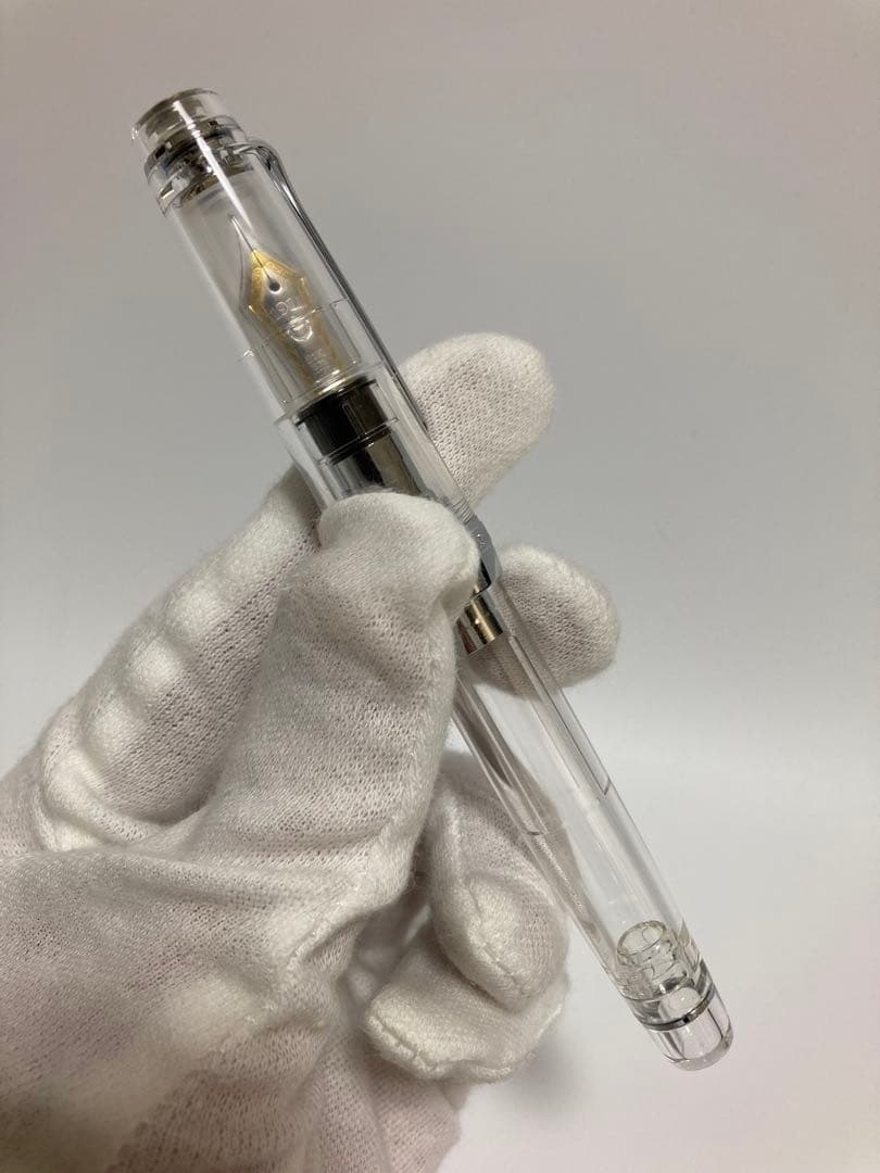 セーラー万年筆｜プロフェッショナルギア21金｜シルバー×透明モデル