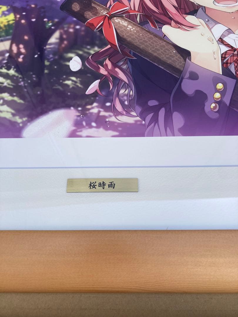 ミクスドメディア カントク 桜時雨 アールビバン 版画 くるみ - メルカリ