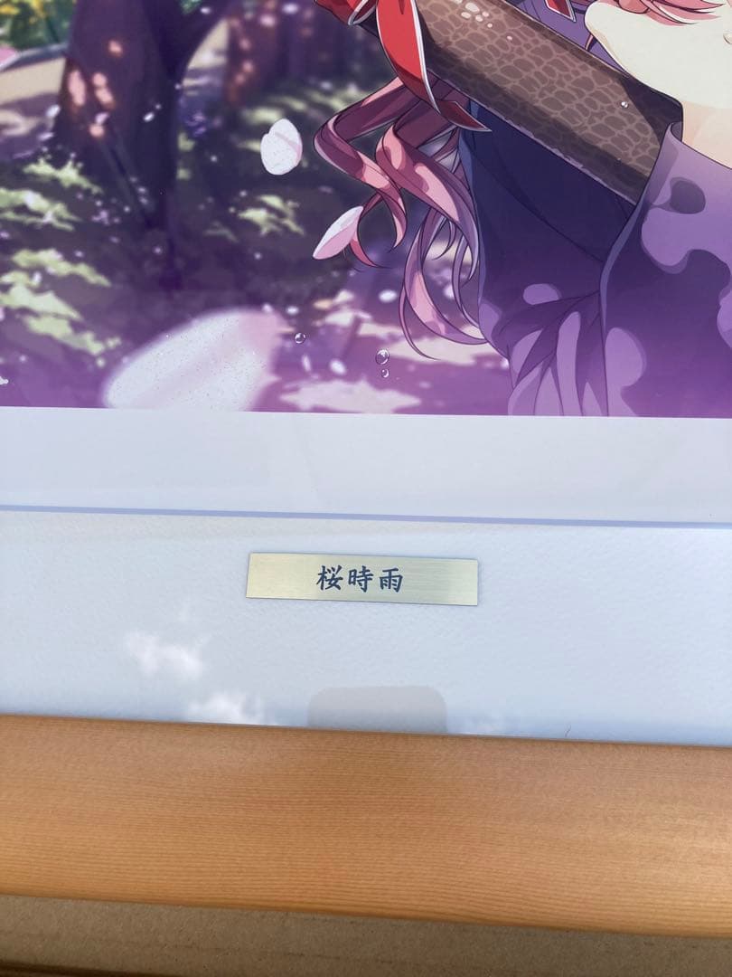 ミクスドメディア カントク 桜時雨 アールビバン 版画 くるみ - メルカリ