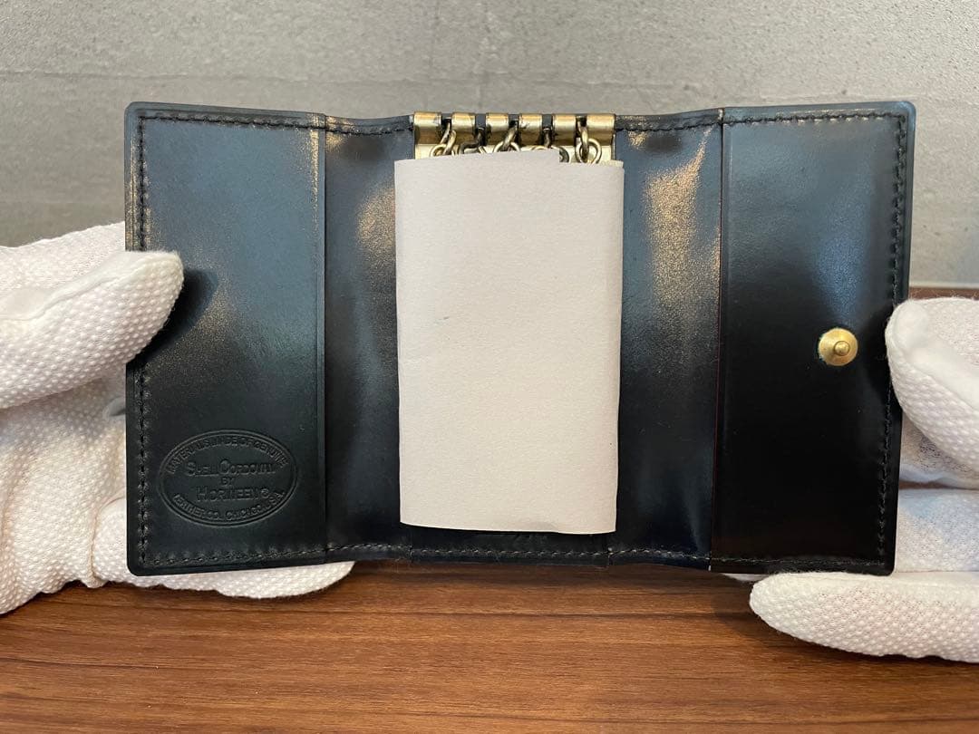 GANZO シェルコードバン2 キーケース 未使用】GANZO シェルコードバン2