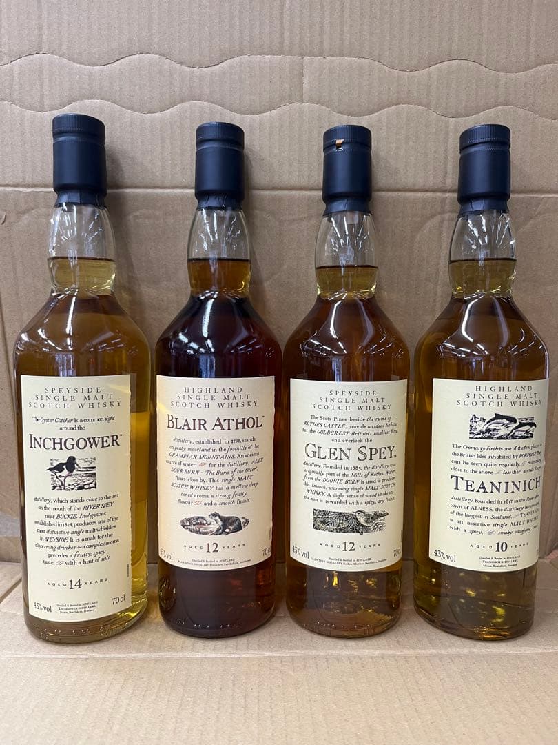 花と動物シリーズ　インチガワー14年 1本のみ 花と動物シリーズ インチガワー 14年 ディアジオ（UD）の通信販売