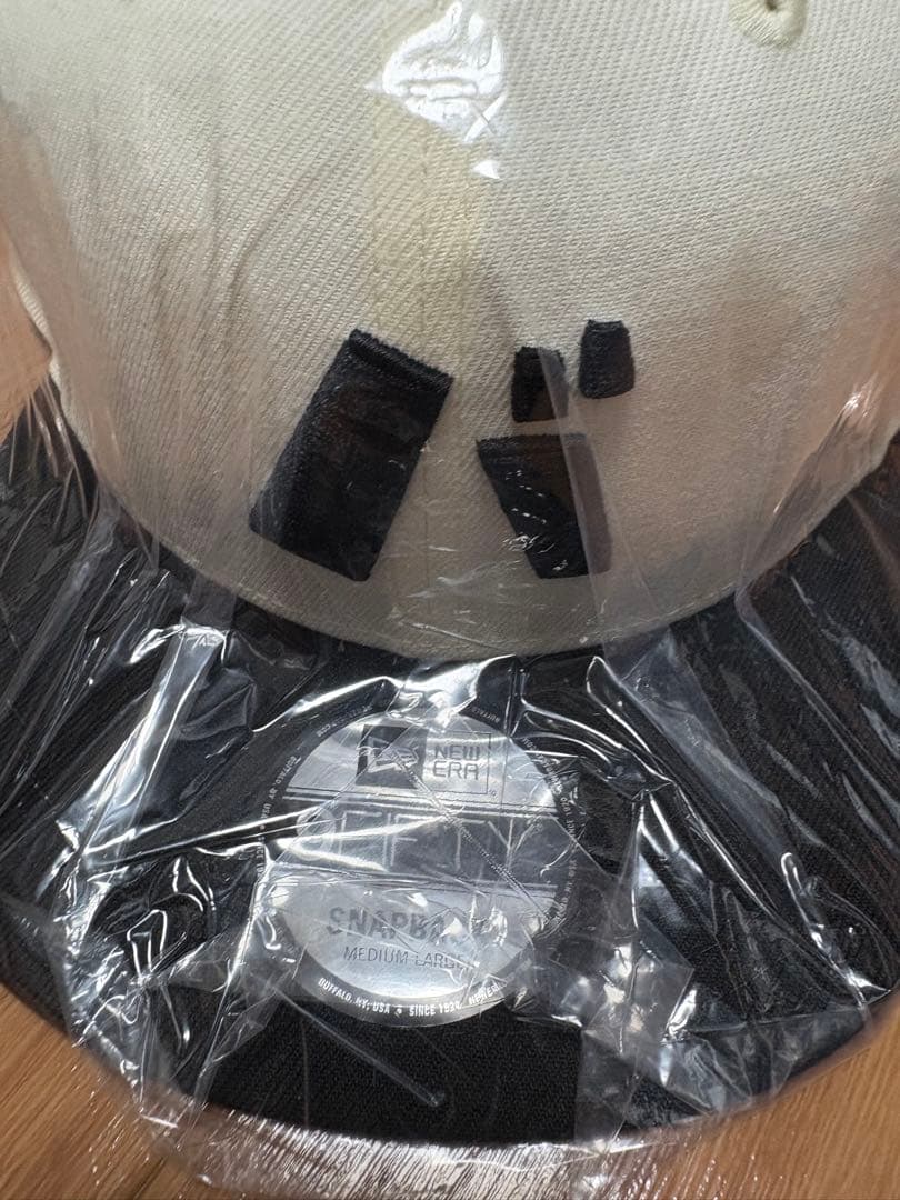 バナナマン バ帽 バイカラーキャップ ホワイト ブラック NEW ERA