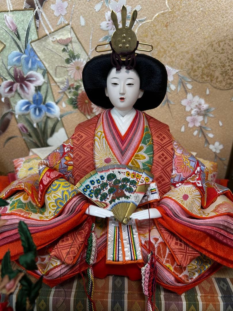2/4 ②中古　平安一甫　ひな人形　おひなさま　ひな祭り　節句