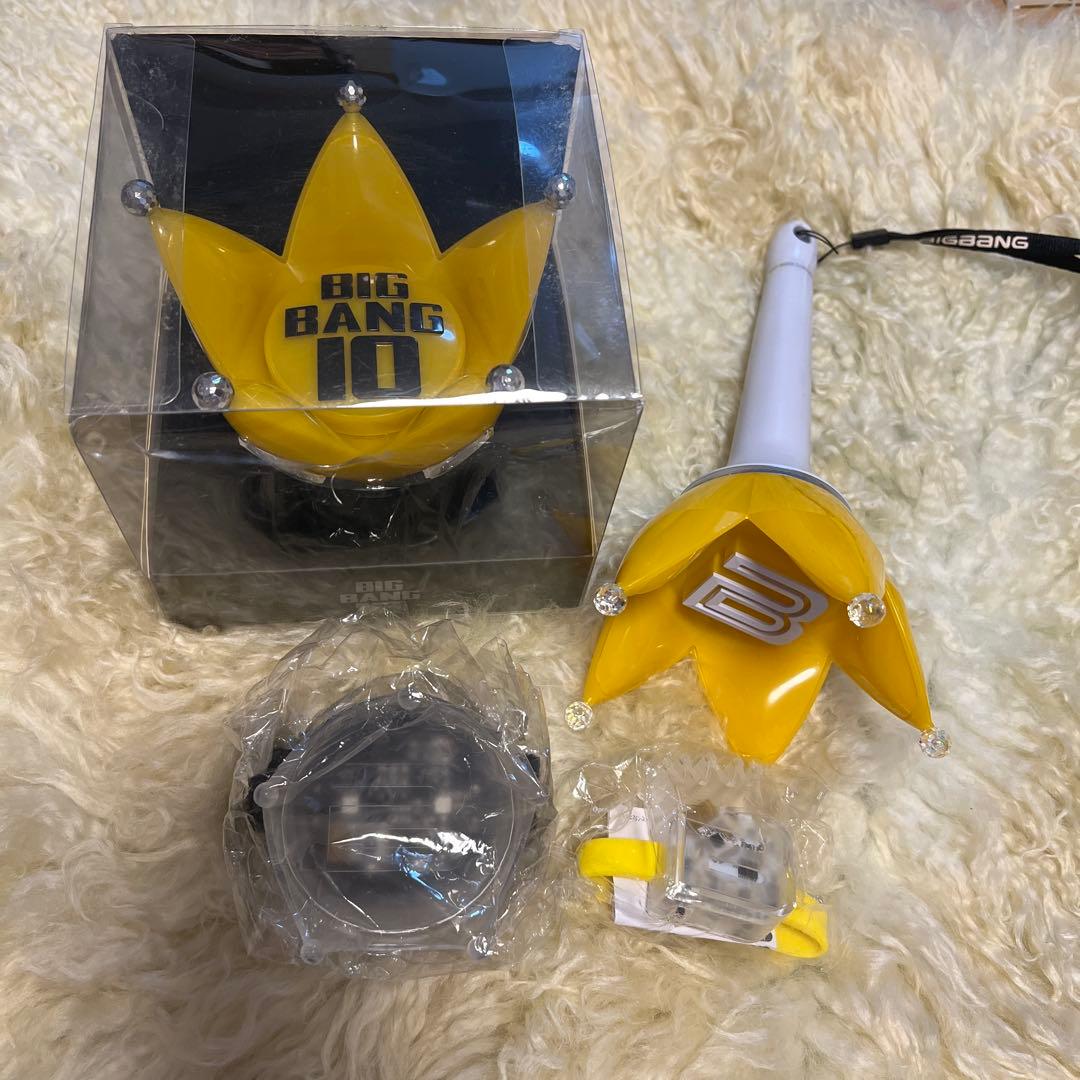 BIGBANG ペンライト韓国版 Ver.4 ホワイト 10周年 ヘッド