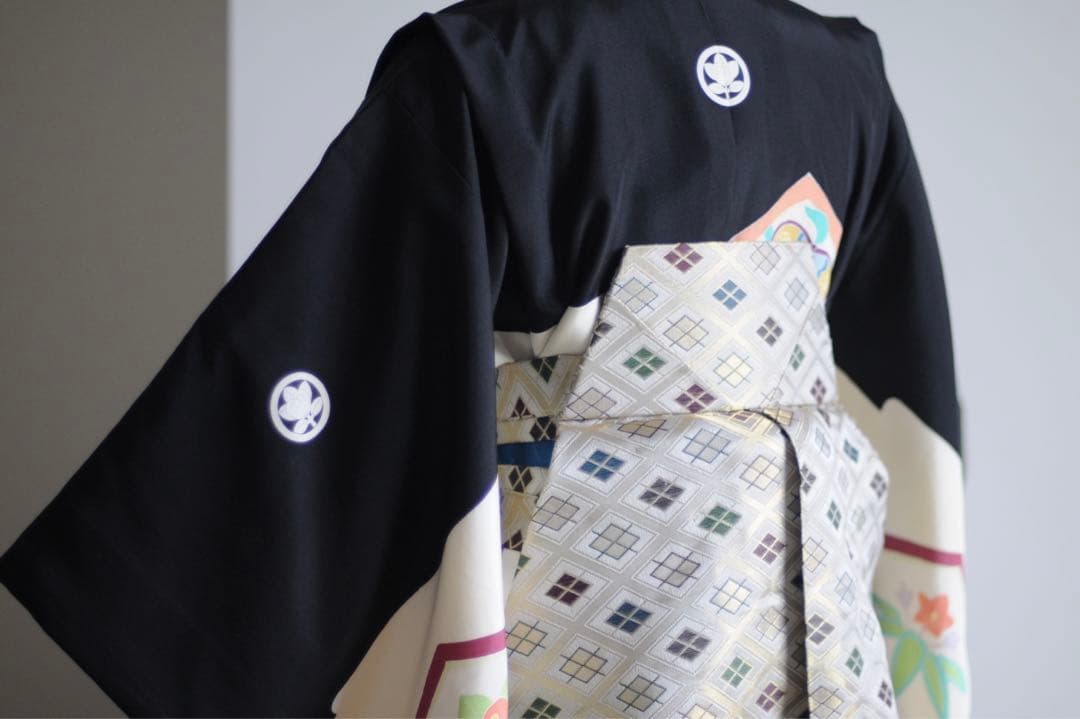 専用 七五三 男の子 ハーフ成人式 正絹 着物 5歳 7歳 10歳 アンティーク