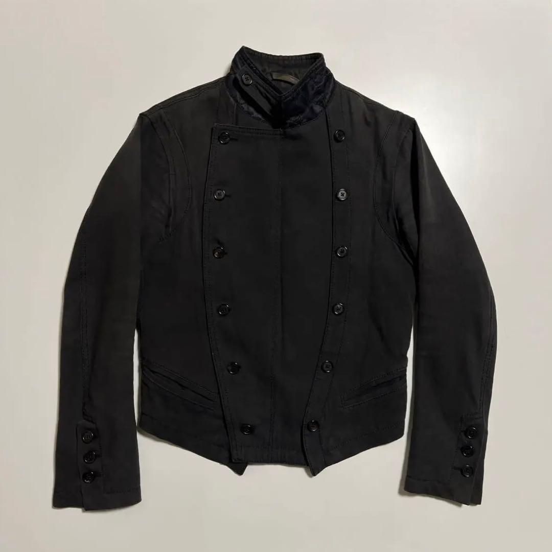 ANN DEMEULEMEESTER ナポレオンジャケット ブラック XXS