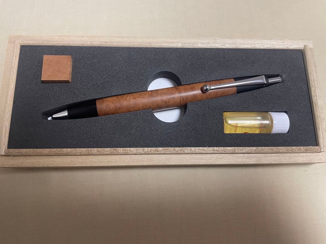 野原工芸❎3、工房楔❎3、花梨の芯ケース