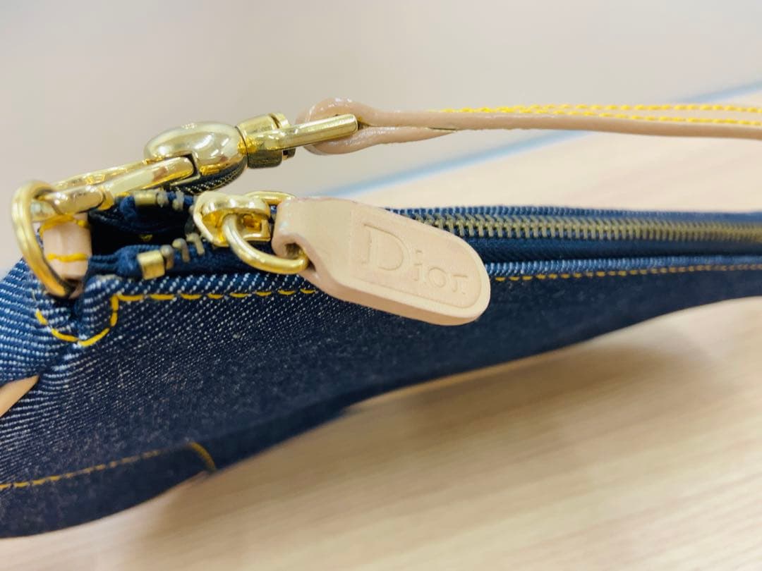 クリスチャンディオール サドル デニム バッグChristian Dior