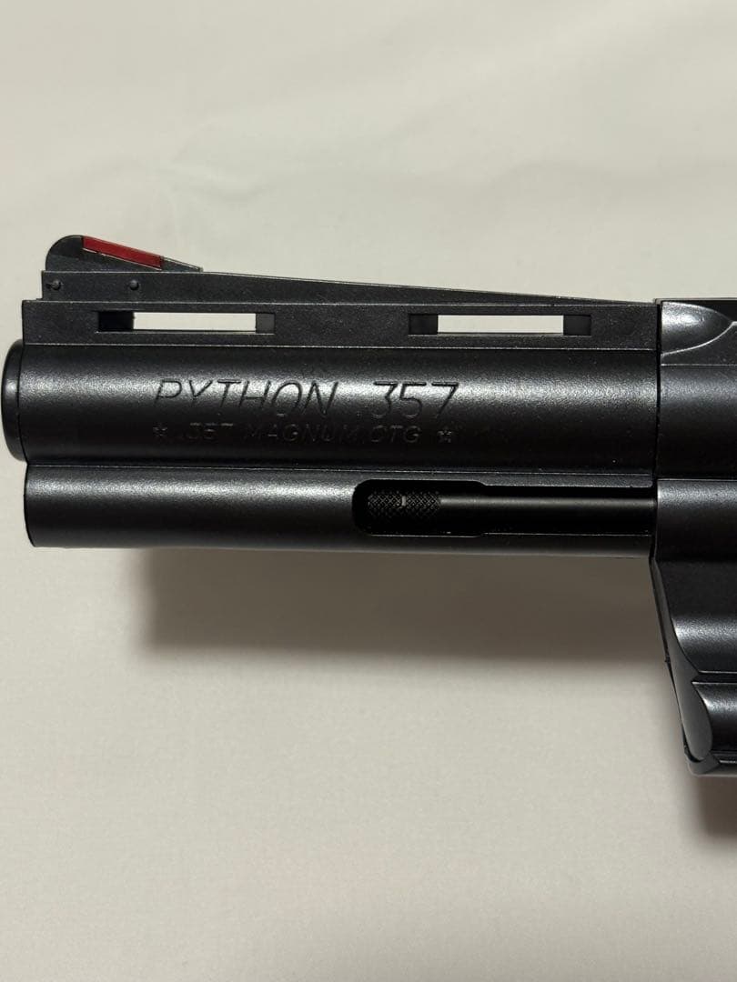 Crown Modelエアリボルバー COLT パイソン 4インチ ブラック