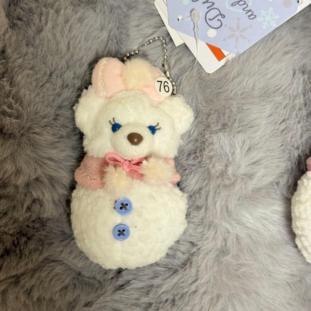 ダッフィー ぬいぐるみチャーム　シークレットオブスノーウィーデイ シェリーメイ