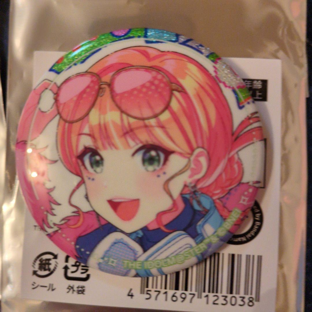 学園アイドルマスター 学マス 缶バッジ 紫雲清夏 ミラクルナナウ