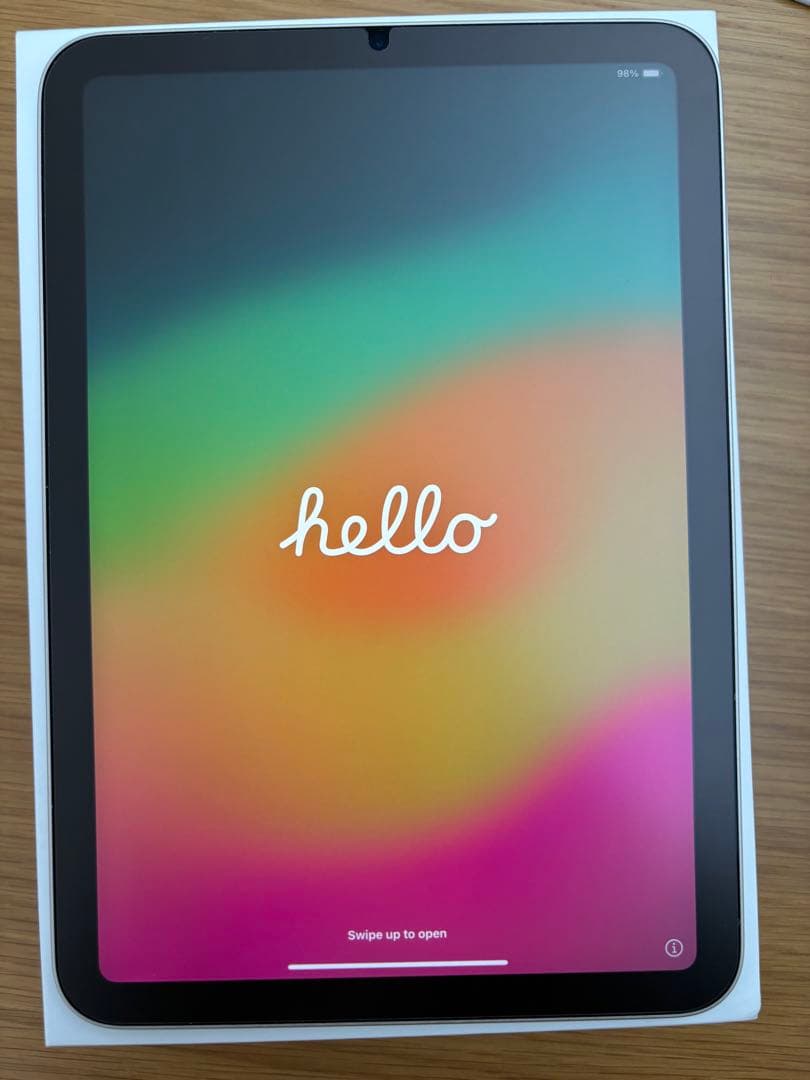 iPad mini 6 （64GB Wi-Fiモデル）スターライト箱、付属品有