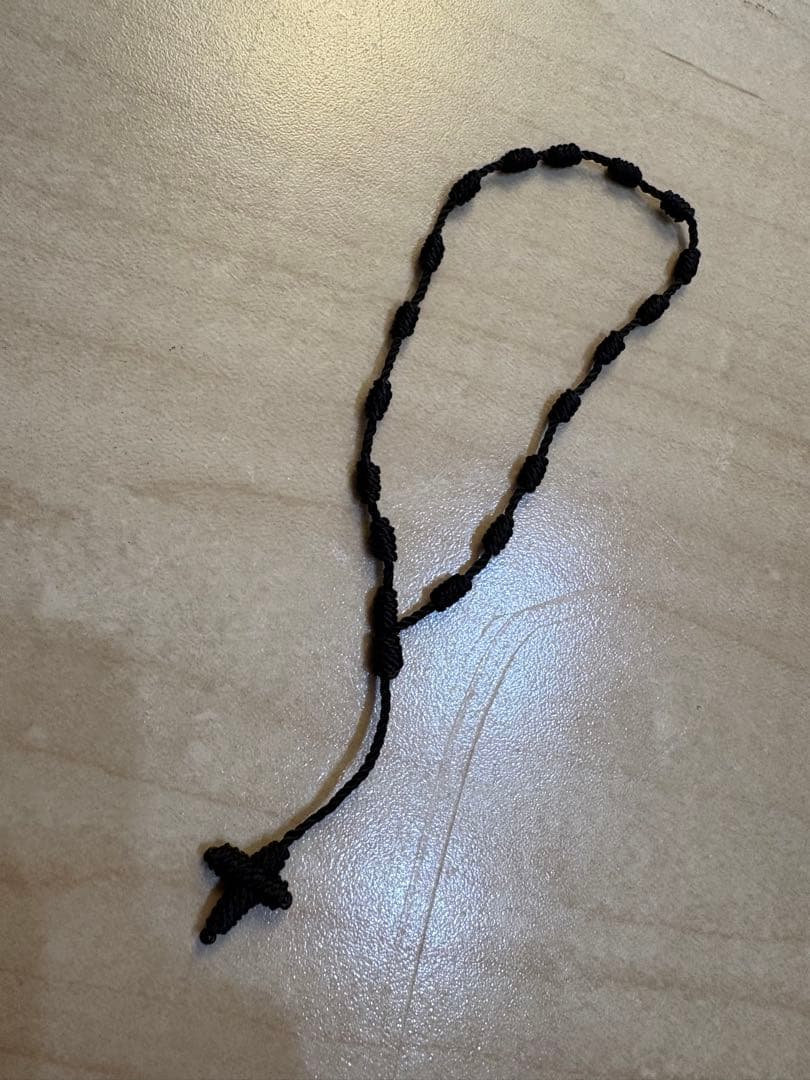 ナンバーナイン NUMBER (N)INE クロスブレスレット 十字架 未使用