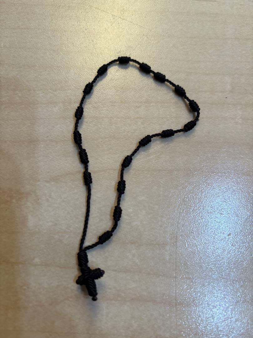 ナンバーナイン NUMBER (N)INE クロスブレスレット 十字架 未使用