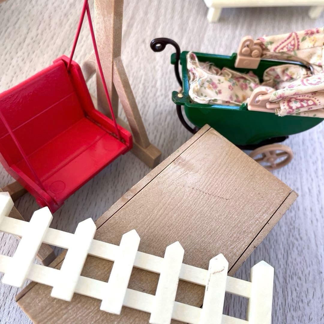 シルバニアファミリー40年前　レア　入手困難　ドールハウス　ごっこ