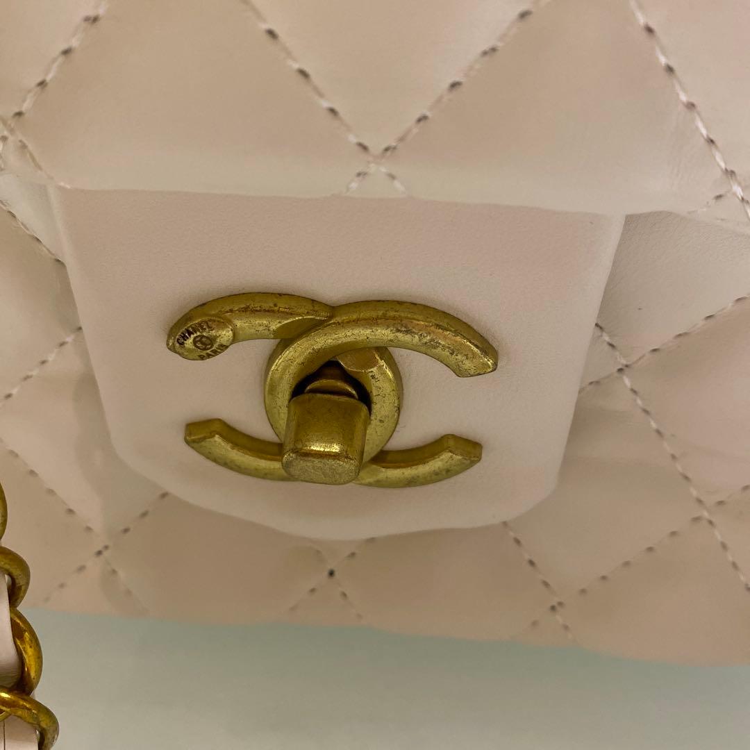 CHANEL ショルダーバッグ ホワイト　ノベルティ