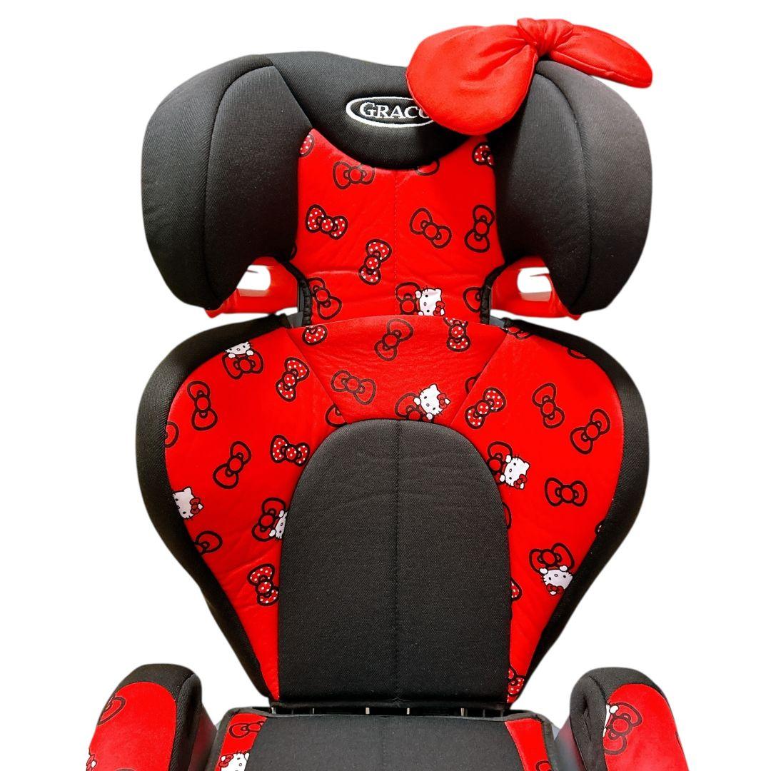 【人気】 GRACO ジュニアプラスDX ハローキティ コラボ ジュニアシート
