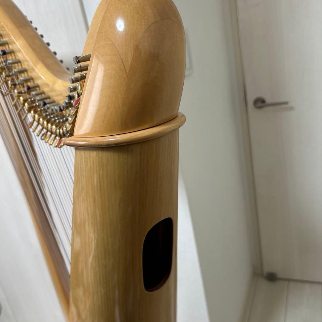 ハープ 36弦 ナチュラルウッド