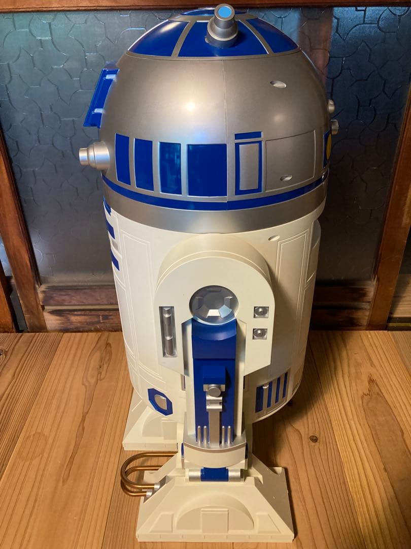 【超美品•日焼け無】スターウォーズR2-D2 超大型フィギュア型DVDプレーヤー