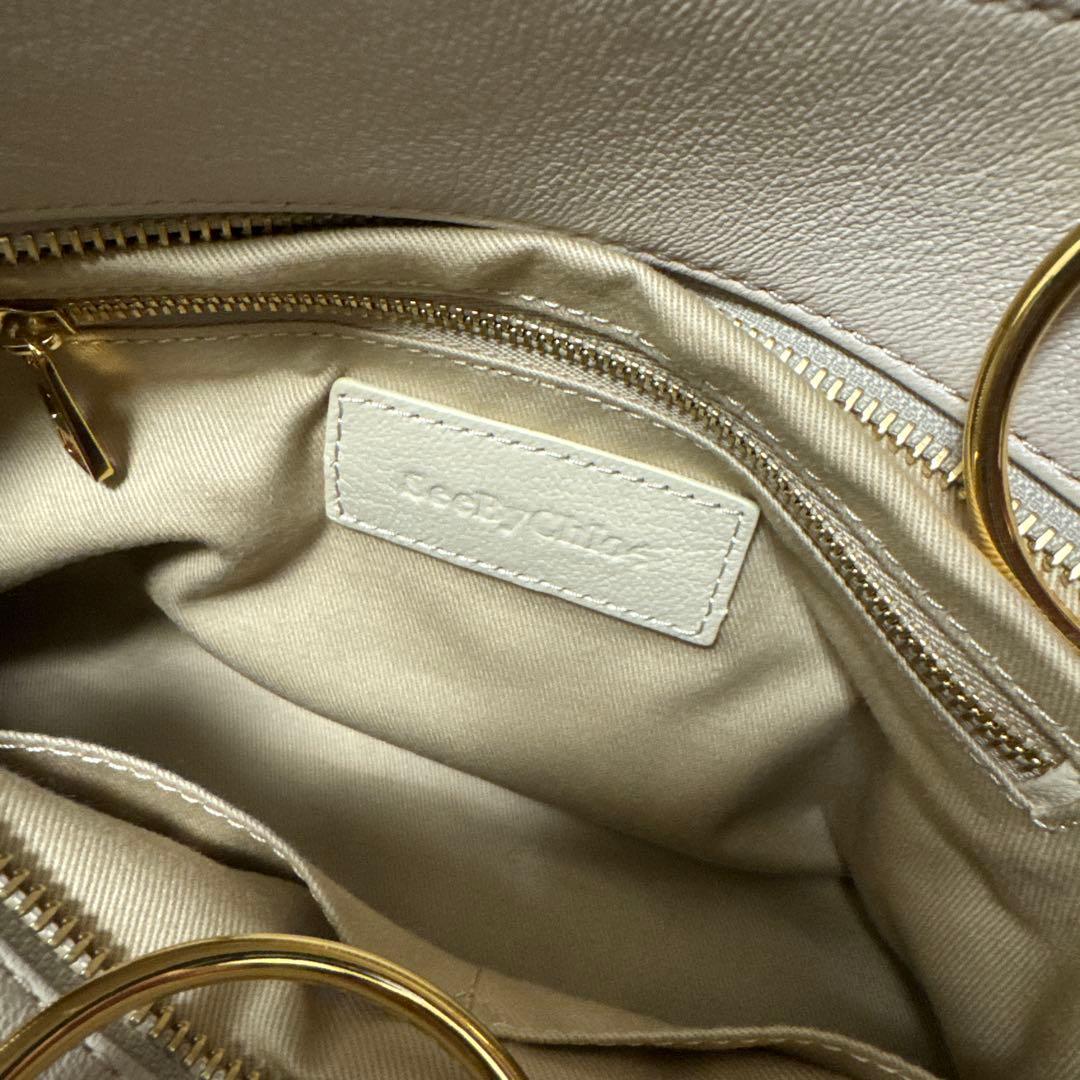 See By Chloé 2WAYショルダーバック ベージュ