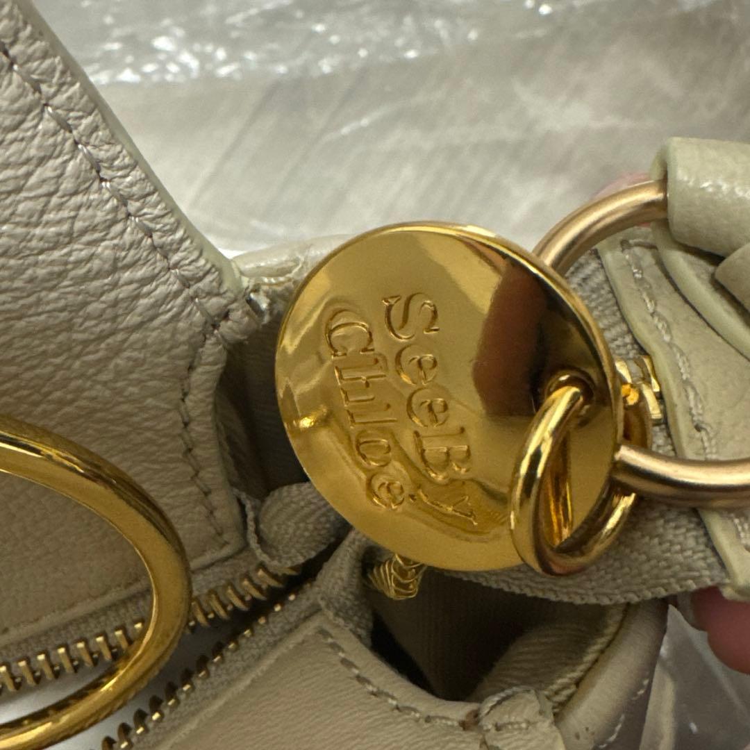 See By Chloé 2WAYショルダーバック ベージュ