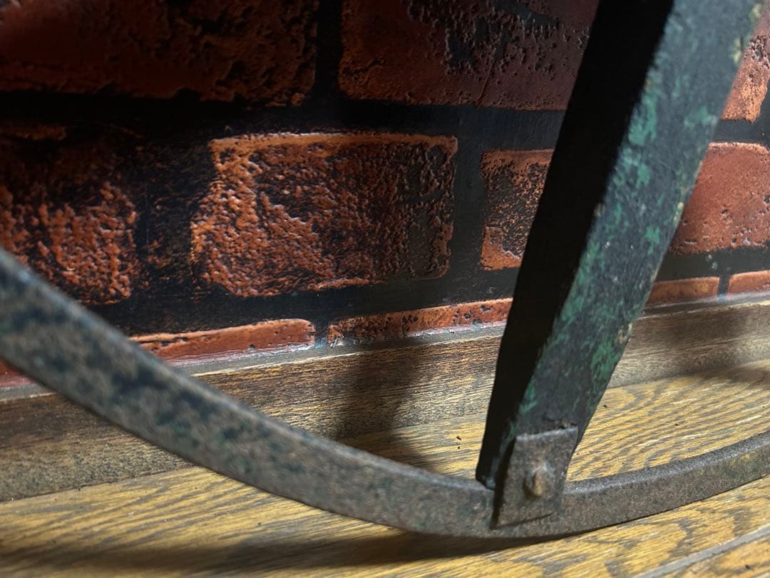 車輪 58cm 特大 木/鉄製 アンティーク ガーデニング 雑貨